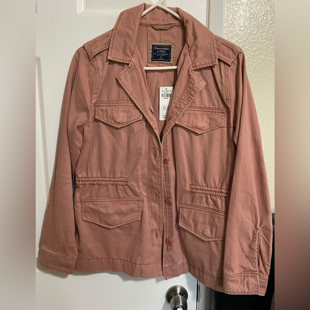 Abercrombie & Fitch Blush Pink Jacket